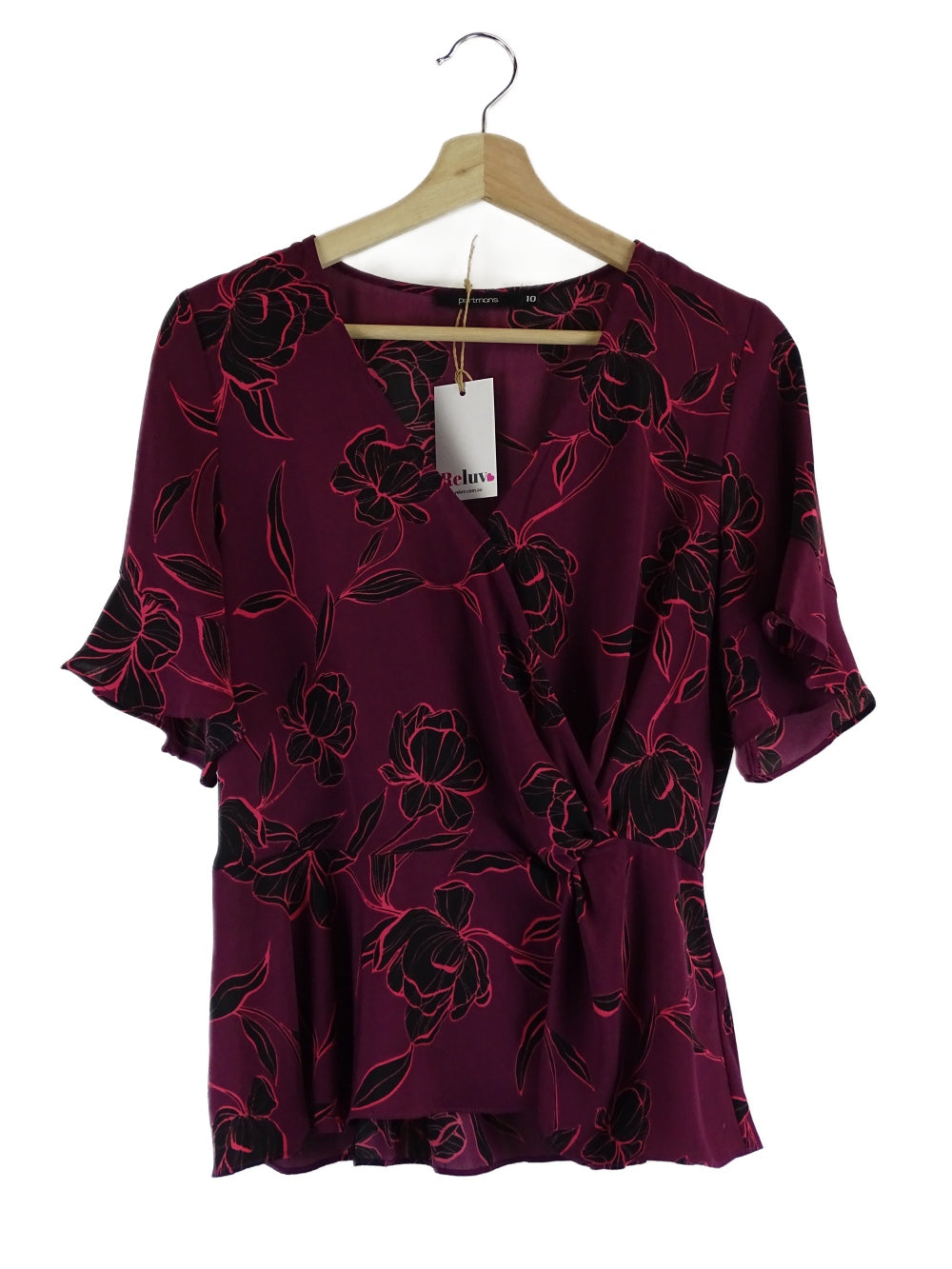 image of Portmans Purple Floral Top 10