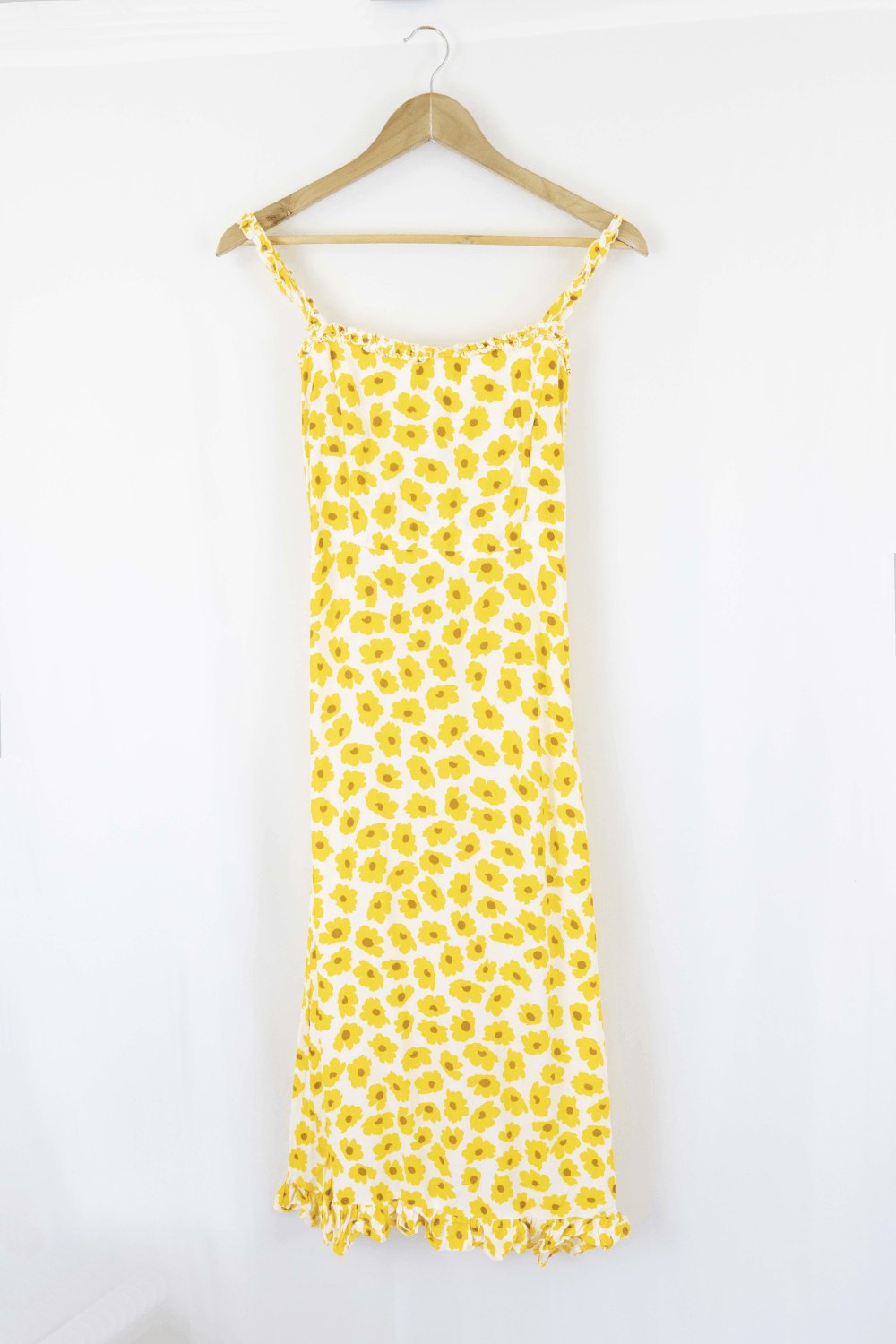 Image of Faithfull The Brand Yellow Dress S