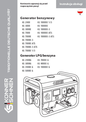 Generatory benzynowe K&S BASIC - 2022