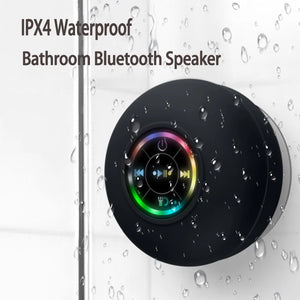 Mini Waterproof Bluetooth Speaker with RGB Light - Mystery Find
