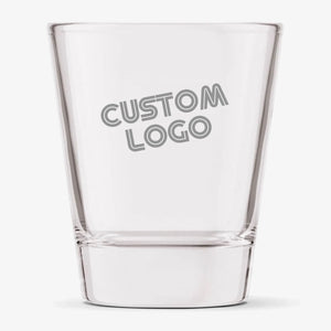 Corporate Logo 1 | Personalized 1.75 oz Shot Glass | Custom Engraved Favor - Jovely