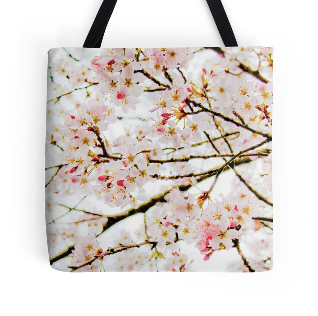 Cherry Blossoms Tote Bag – Angelina Hills