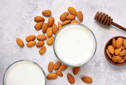 Photo of almond milk