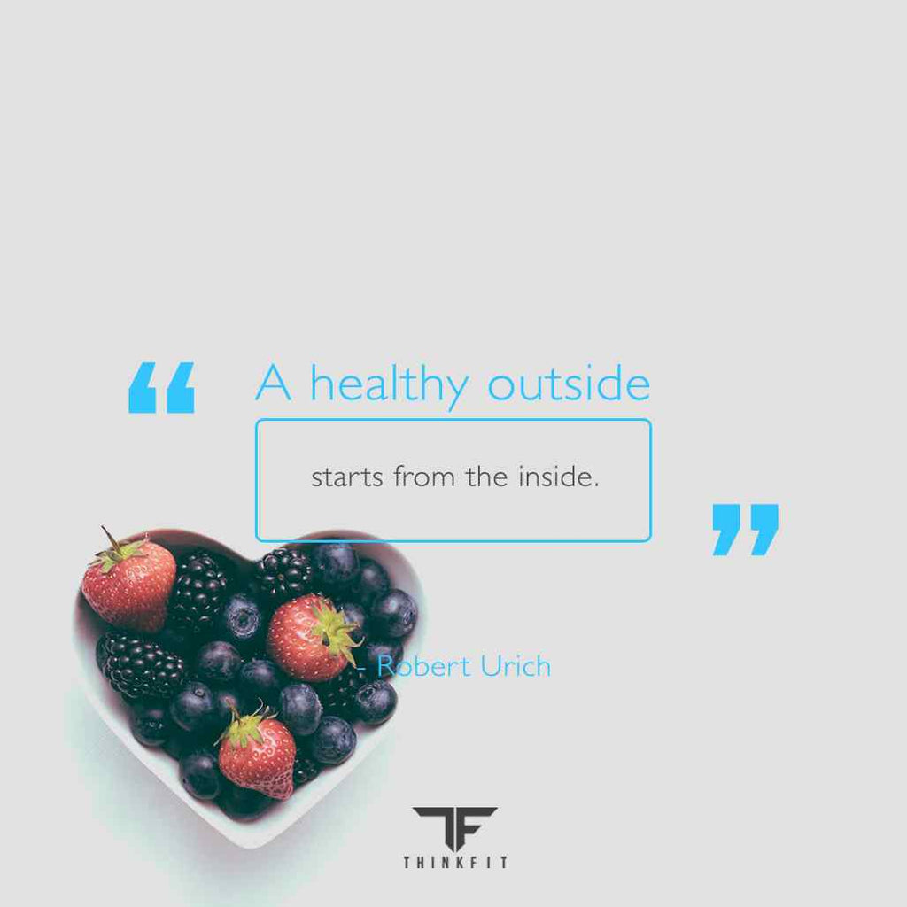 A healthy outside quote