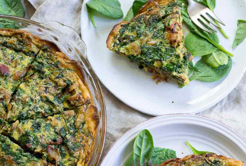 Paleo Spinach Quiche