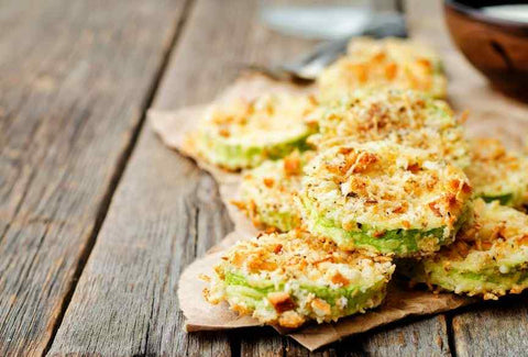 Keto Parmesan Zucchini Chips