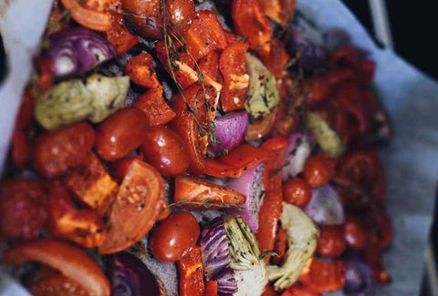 Roasted Vegetable Salad Meal Prep - Budget Bytes