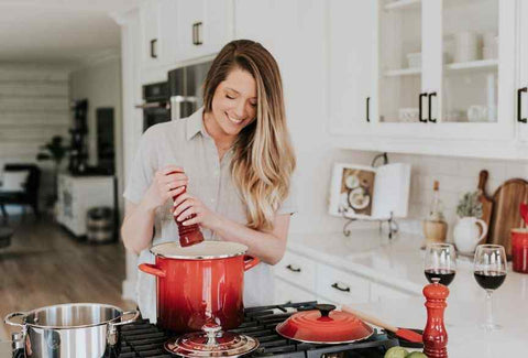 Woman Cooking