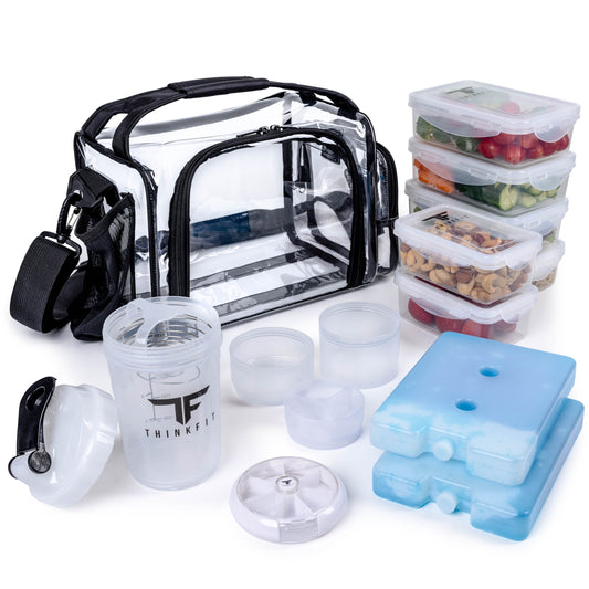 Ultimate Meal Prep Kit: Lunch Bag Set + 5 Days of Containers