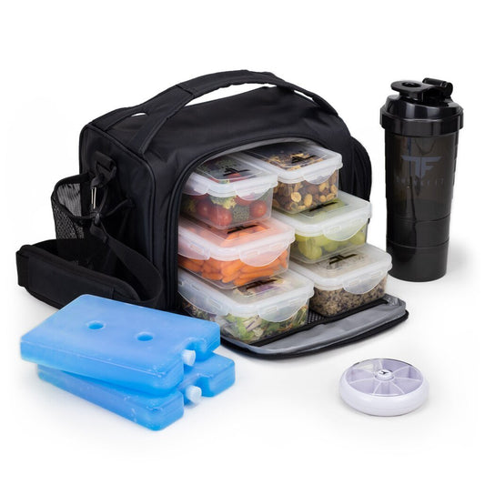 Clear Lunch Bag Security Compliant Meal Prep Lunch Bag Set