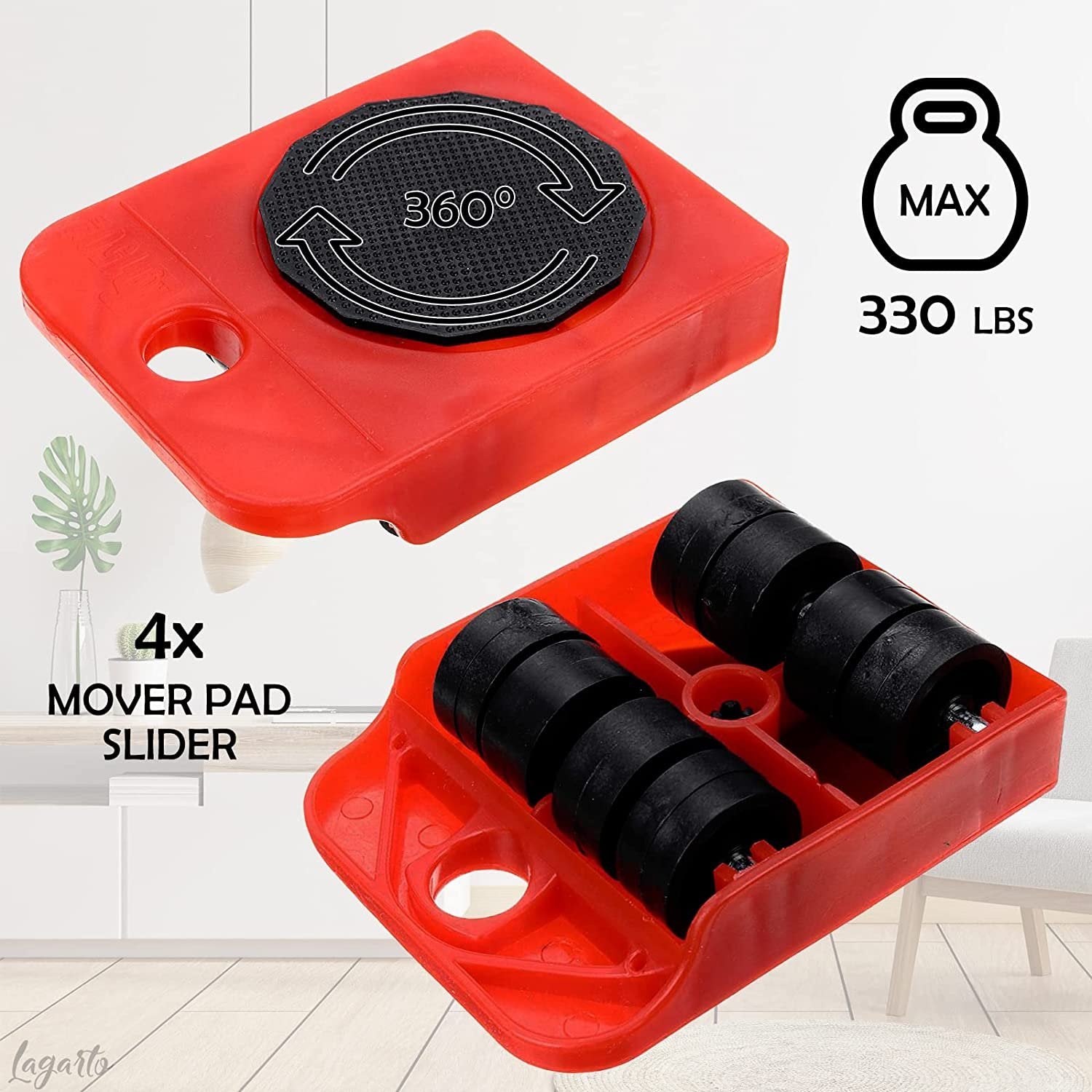 🔥Last Day Promotion 🔥-Heavy Furniture Roller Move Tool