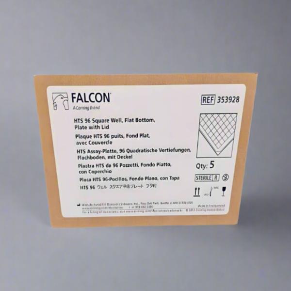 Falcon Microplate with Lid 96 Well Square PS 10 Plates