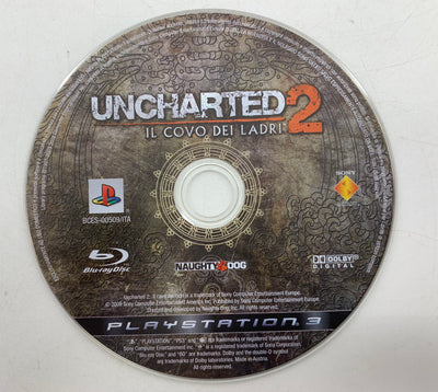 Uncharted 2 Il Covo Dei Ladri Naughty Dog Sony Playstation 3 Ps3 In Italiano