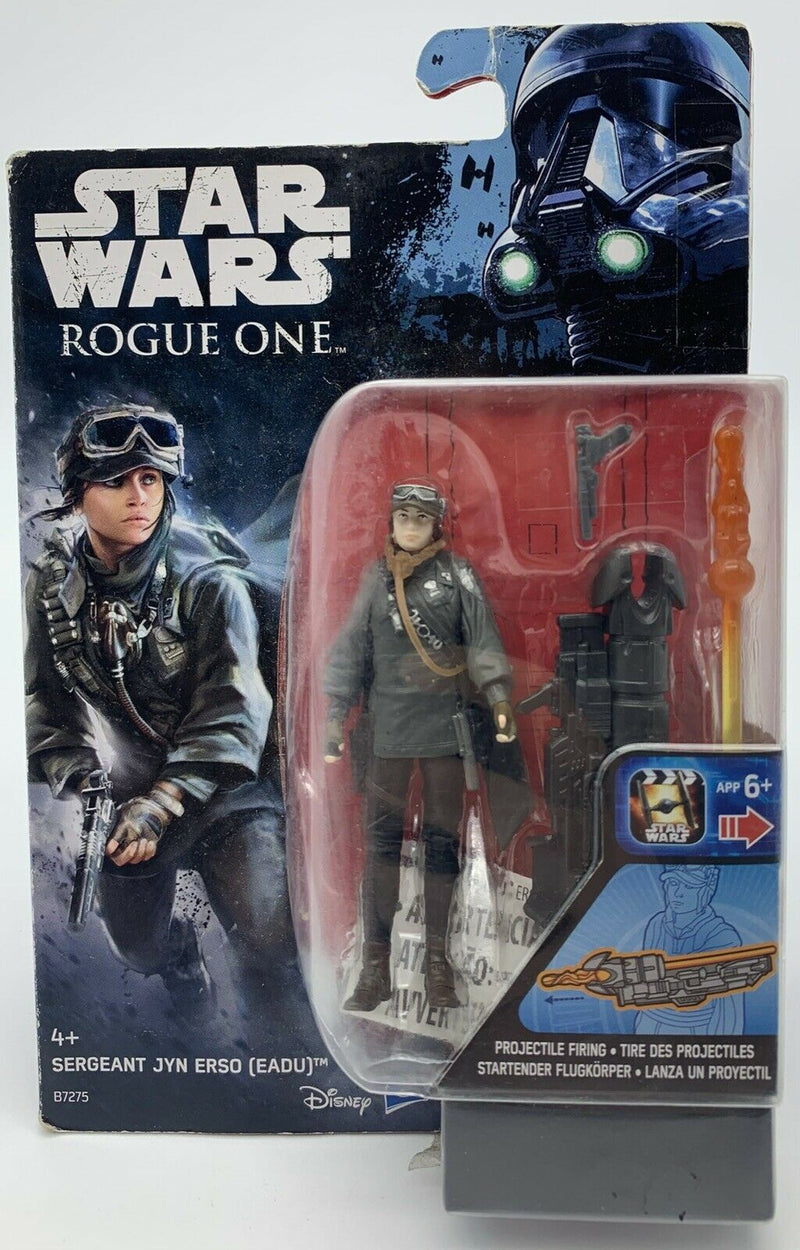 Action Figure Star Wars Rogue One Sergeant Jyn Erso (EADU) Disney Hasbro 2016