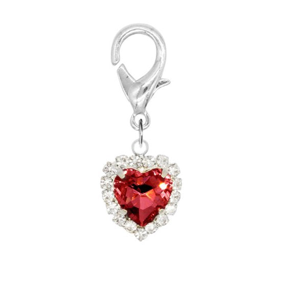 チャーム】 チャーム TRIPLE HEART PEARL CHAIN CHARM(トリプルハート