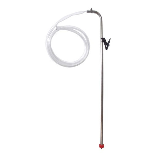 Auto Siphon Easy Jiggler Stainless Steel Racking Cane - KL14021 by