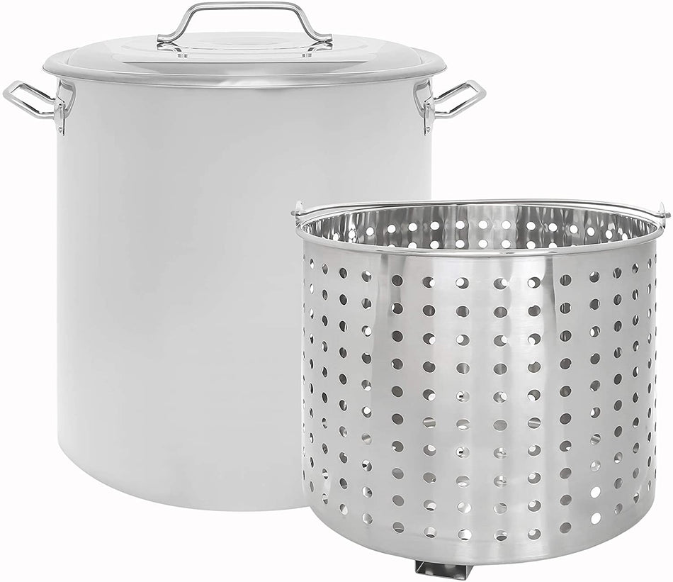 Prime Cook 3'' High Wall Stainless Steel Steamer Basket & Reviews