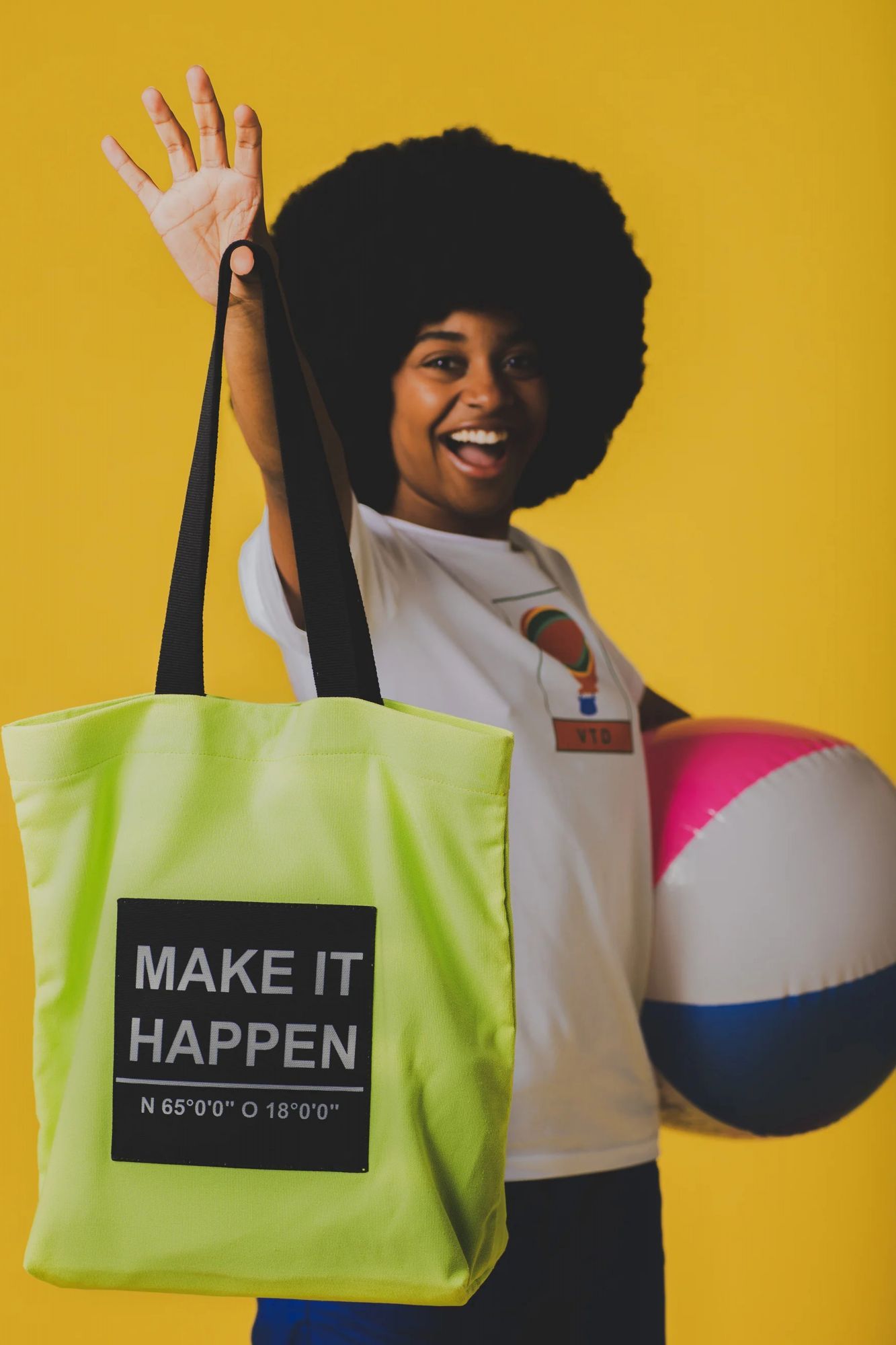 VERB TO DO BOLSO MAKET IT HAPPEN en color VERDE (1)