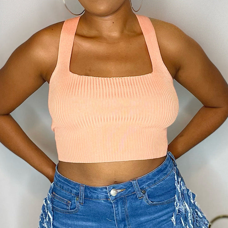 zara cami crop top