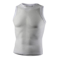 Occhio Nalini Men's Mango Seamless Mesh Baselayer - White