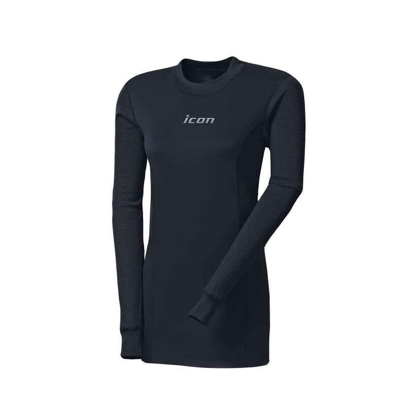 Occhio Icon Sports Women's Black Long Sleeve Microsense™ Performance Base Layer