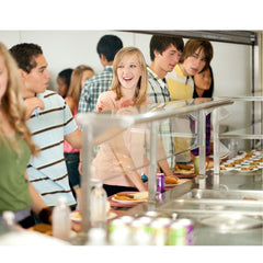 College students in cafeteria