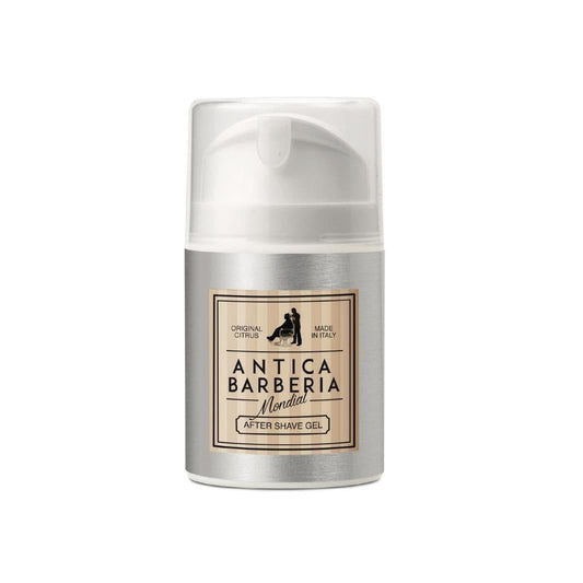 50ml Soothing Barberia Mondial Talc Aftershave Original – US Antica Gel