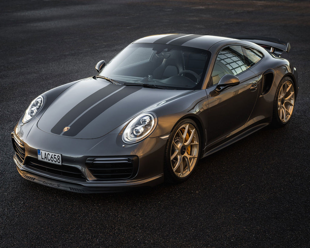 porsche 991 turbo S with BC Forged KL01 forged wheels