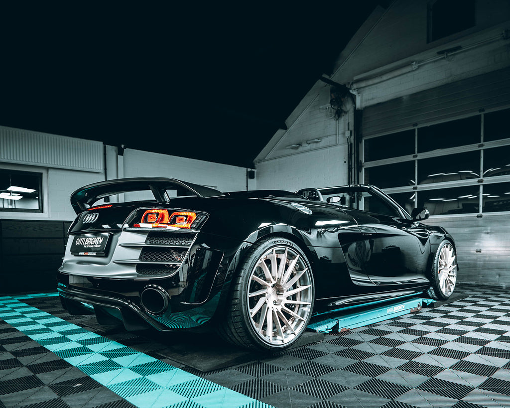 Audi r8 GT in het zwart