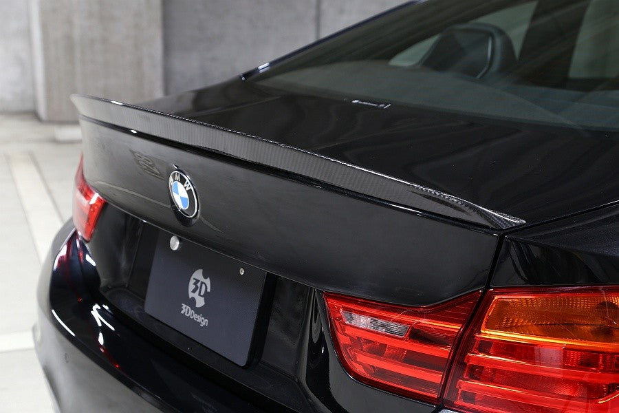 3DDesign trunk spoiler BMW M5 F90 carbon - Baan Velgen