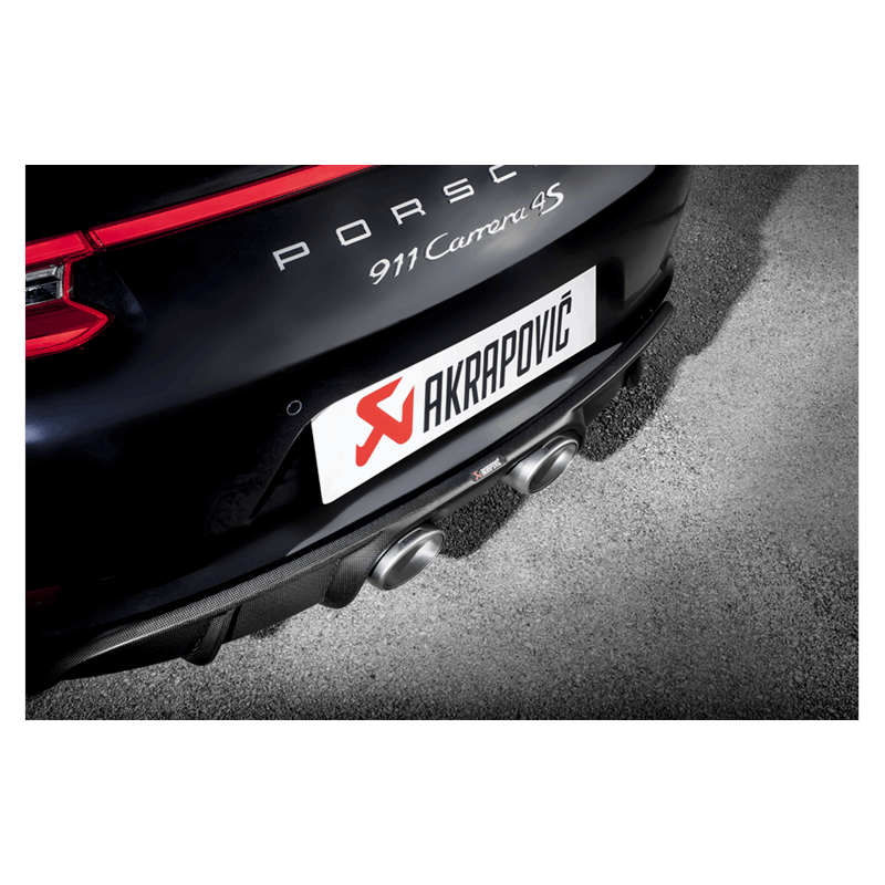 Akrapovic carbon fiber diffuser  Porsche 991.2 GT3 - Baan Velgen