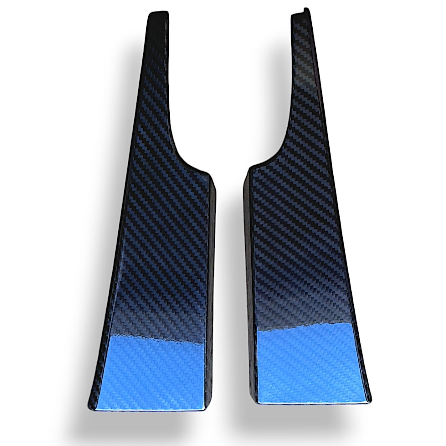 JSD Dry Carbon Fiber Dash Lower Side Trim Covers for Mustang 2015-2023