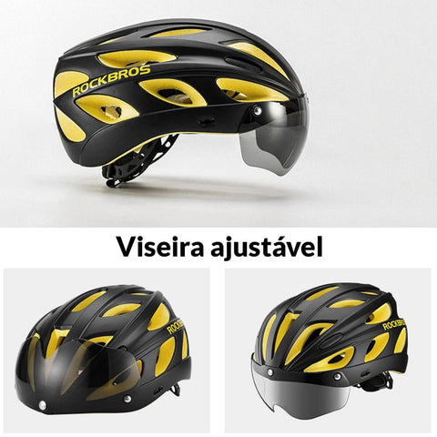 capacete para bicicleta, capacete de ciclista, Capacete de Ciclismo RockBros Modelo AeroLite, Capacete de Ciclismo RockBros, capacete de ciclismo