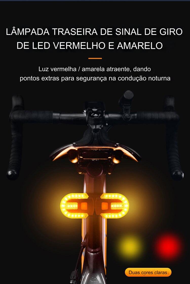 Luz Traseira para Bicicleta, Luz Traseira para Bicicleta à prova d'água, Luz traseira para Bicicleta Impermeável, Luz Traseira para Bicicleta à prova d'água Modelo AquaGlow