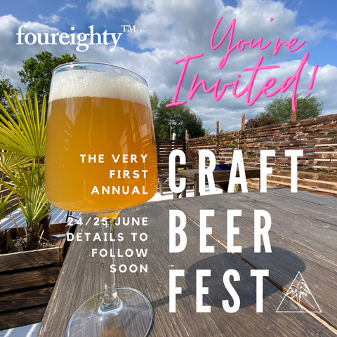 Welcome to the first foureighty craft beer festival!