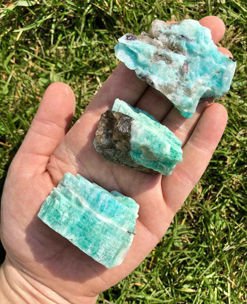 Amazonite crystal