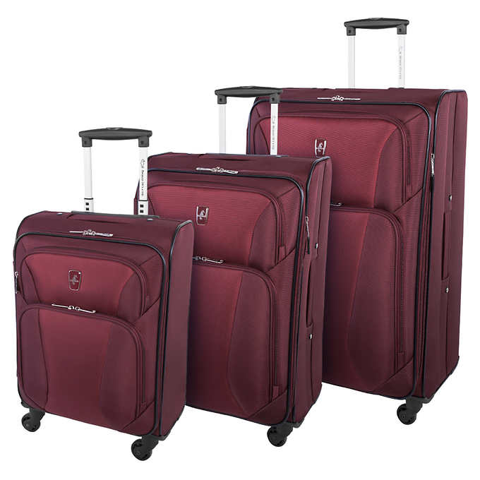 Atlantic Medallion Collection 3-piece Softside Luggage Set