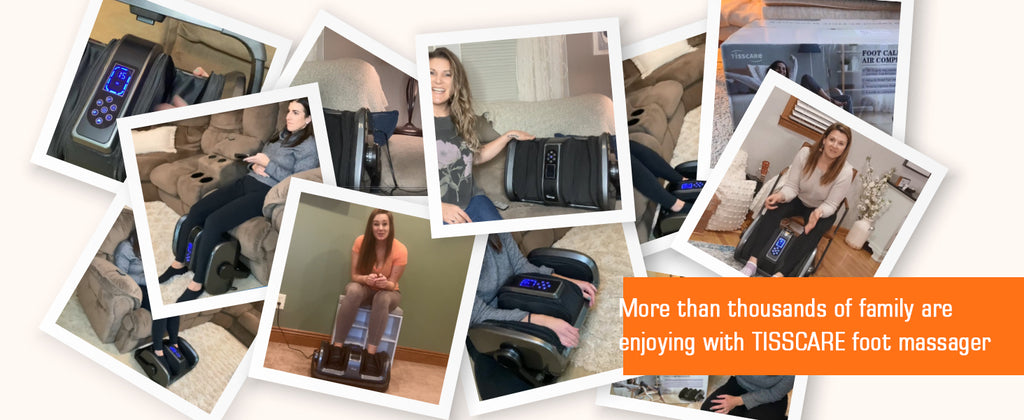 More than thousands of family are enjoying with TISSCARE foot massager