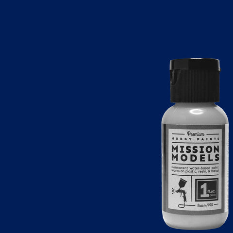 Mission Models Acrylic Model Paint 1oz Bottle Arcadian Blue F (1965)