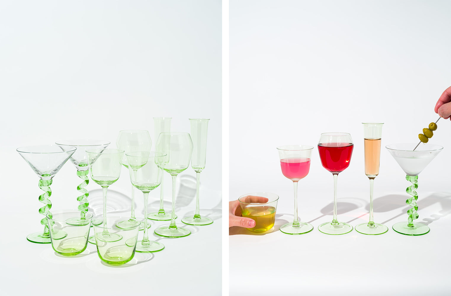 Jade Wine Glasses Set