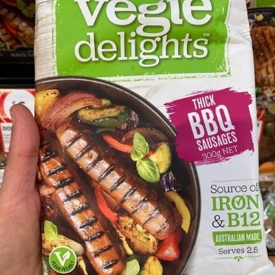 Vege Delights Thick BBQ Sausages