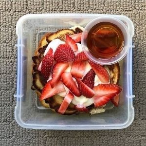PBCo. Protein Pancakes in container