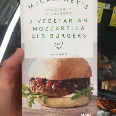 McCartney's Vegetarian Mozzarella Burger Patties