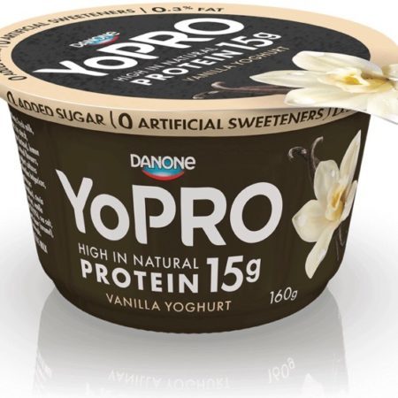 Swap your morning tub of yoghurt for a PROTEIN boosted YOGHURT - YoPRO