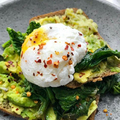 poached eggs