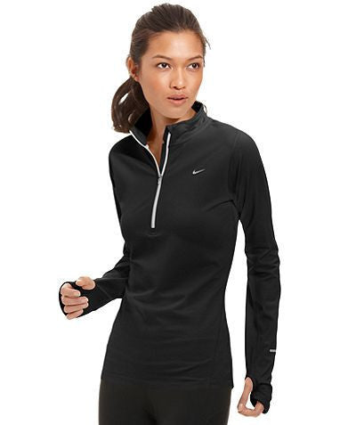 nike dri fit half zip pullover