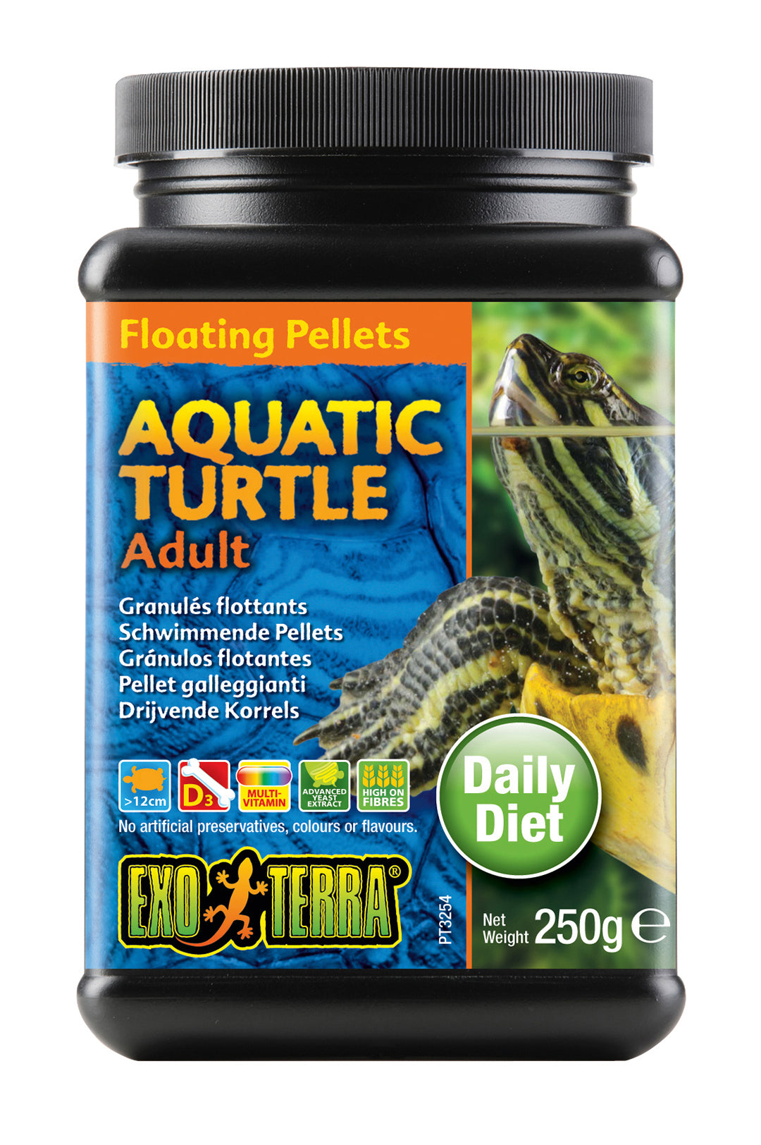 Overleg Aan Lot Drijvende pellets schildpad 250g – De Waterlelie