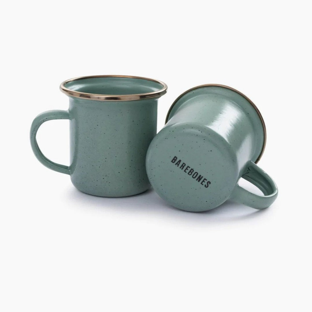 Barebones Enamel Teapot - Slate Gray