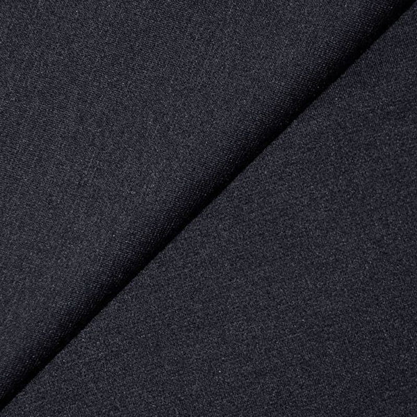 Tissu jersey milano uni noir vendu au coupon