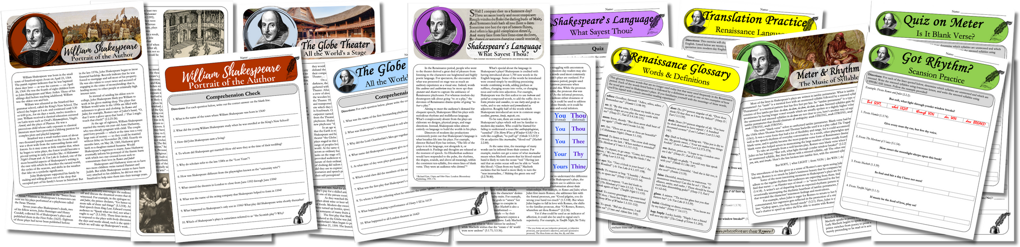 Teaching Resources for William Shakespeare